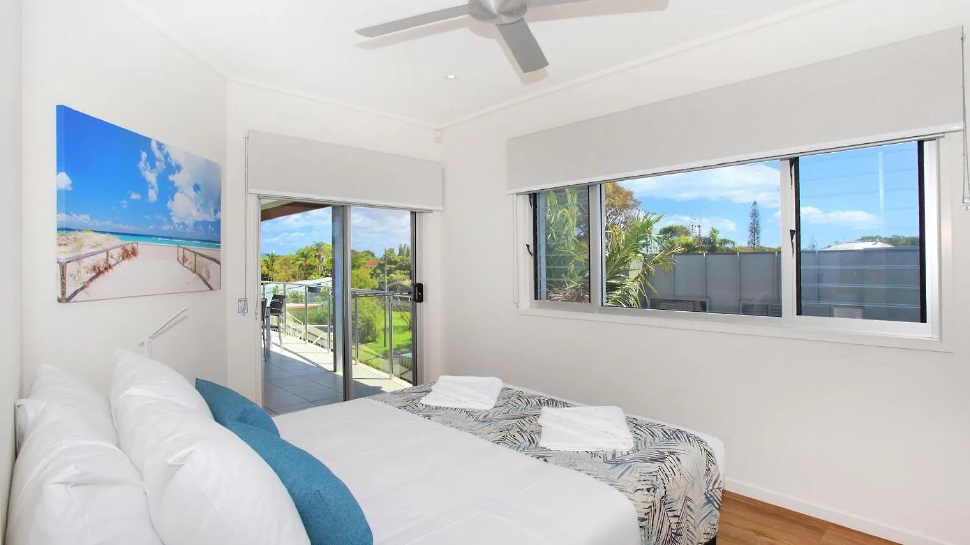 קולום ביץ' Stylish Beachside Holiday Penthouse דירה